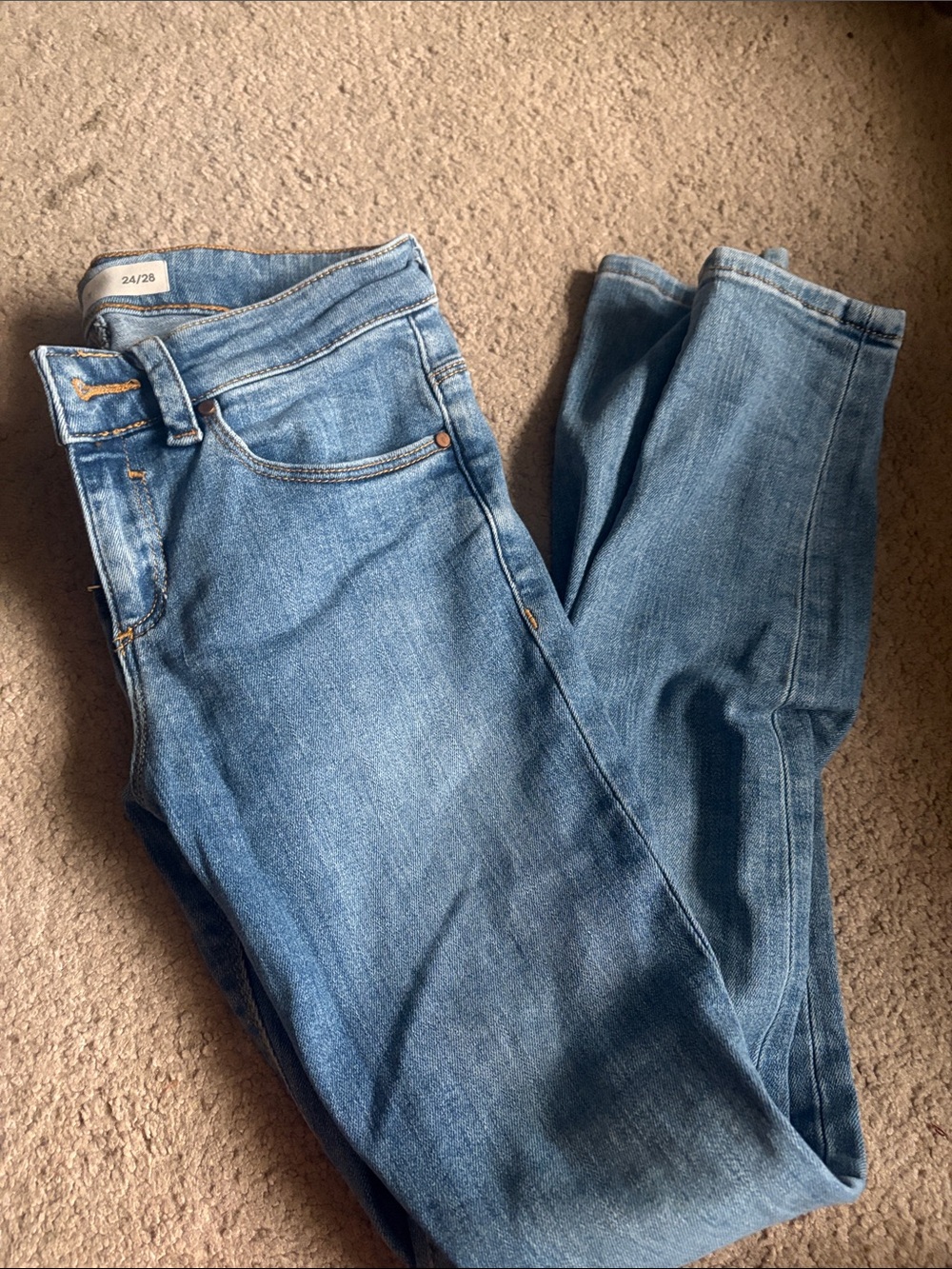 ASOS Light Blue Skinny Jeans